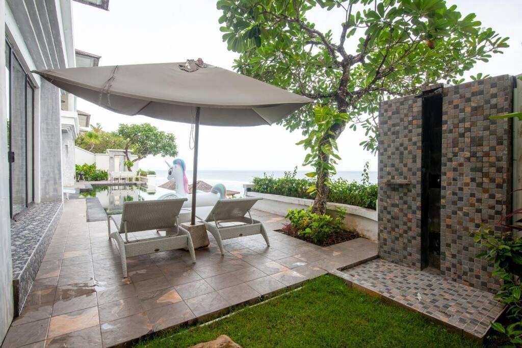 Nusa Dua Ocean View With Private Beach Exterior foto