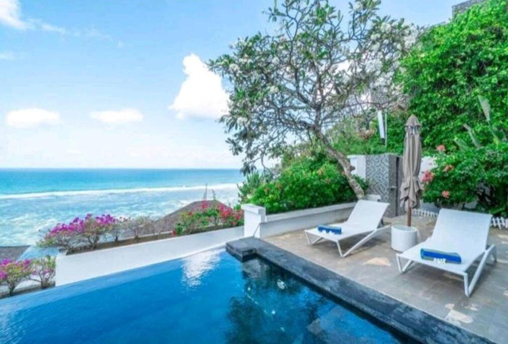 Nusa Dua Ocean View With Private Beach Exterior foto